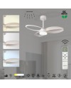 INFINITY FAN * Ventilador BLANCO LED 20W-3000K-5000K